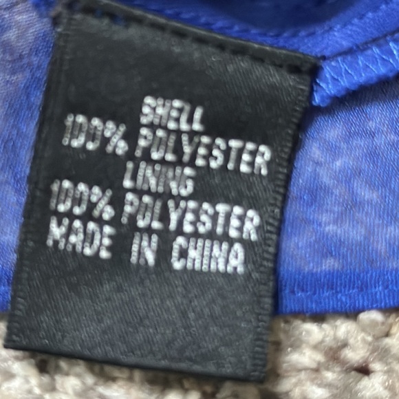 Adrianna papell blue raffle maxi formal dress size 12 - Picture 12 of 13